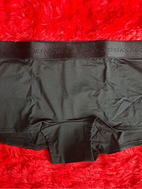 Victoria's Secret Cotton Lingerie Logo Boyshort Panty Size M